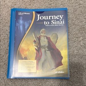 Abeka life of Moses series 2 journey to Sinai